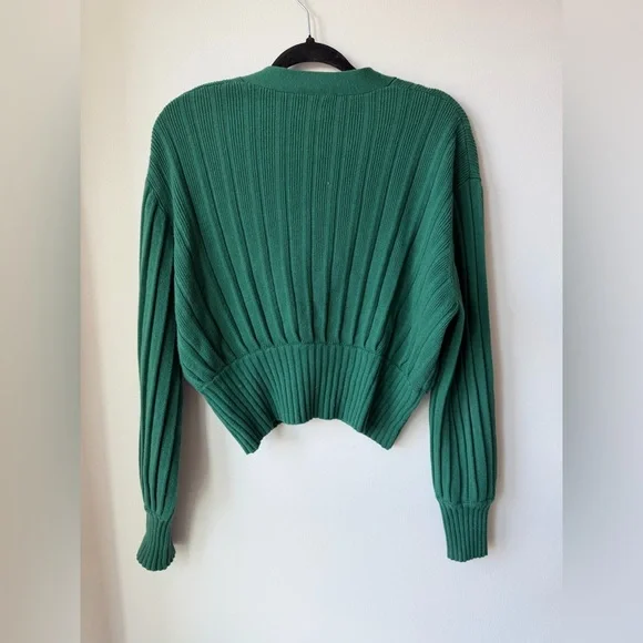 Wilfred Plunge Front Thias Merino Wool Cardigan - Picture 4 of 5